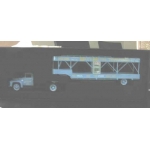Armco 56 Ford F600 Truck and car trailer 1/43 I have one again!